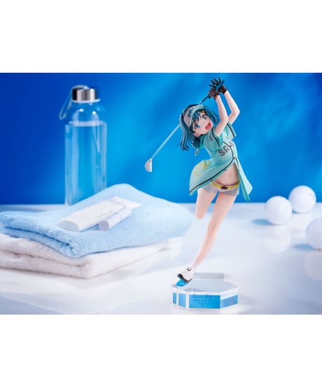 空色ユーティリティ　青羽美波　- Nice Shot Challenge!! -　1/7ケール　塗装済み完成品フィギュア　［ミメヨイ］