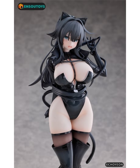 【予約】猫の女 Happyちゃん 1/6 完成品フィギュア　［ENSOUTOYS］