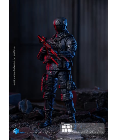 【予約】ウォーキング・デッド: ザ・ワンズ・フー・リブ 1/18 アクションフィギュア CRMソルジャー　［ハイヤトイズ］