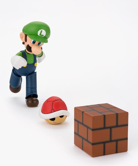 【送料無料】S.H.Figuarts ルイージ (SUPER MARIO)　スーパーマリオ　［バンダイ］