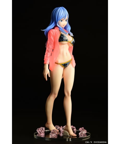 FAIRY TAIL　ジュビア・ロクサーGravure_Style『黒ビキニ！！』濡れ透けワイシャツSP　1/6スケール 完成品フィギュア