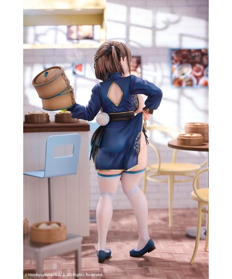 まんじゅう娘 つむぐ Illustrated by らんふ 1/7 完成品フィギュア 特典付限定版