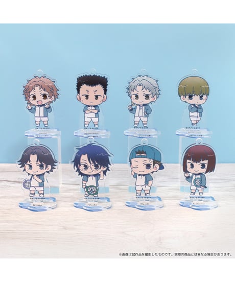新テニスの王子様 スタンド付きアクリルキーホルダーコレクション／氷帝　8個入り１BOX