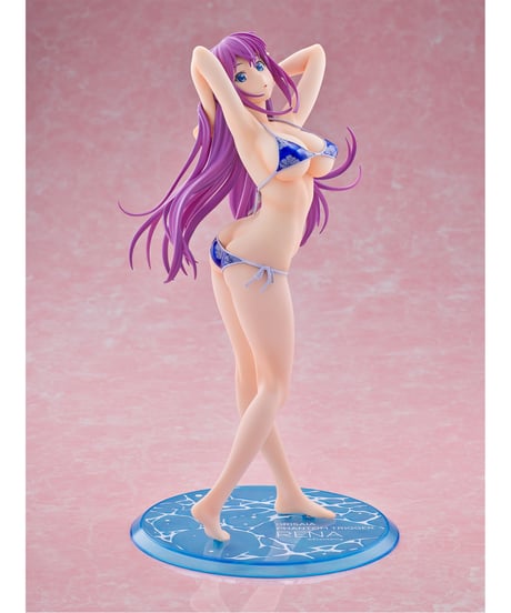 グリザイア：ファントムトリガー レナ(深見玲奈)-メタリックブルーver.-　1/6　塗装済み完成品