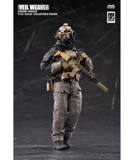 【予約】SALVOシリーズ SA04 ヴェイル・ウィーバー 1/12 完成品アクションフィギュア　［HASUKI］