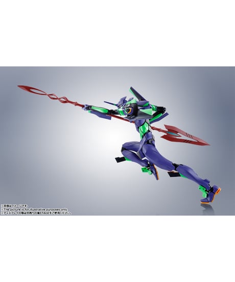 【送料無料】ROBOT魂 ＜SIDE EVA＞ エヴァンゲリオン初号機+カシウスの槍（リニューアルカラーエディション）　シン・エヴァンゲリオン劇場版:‖　［バンダイ］