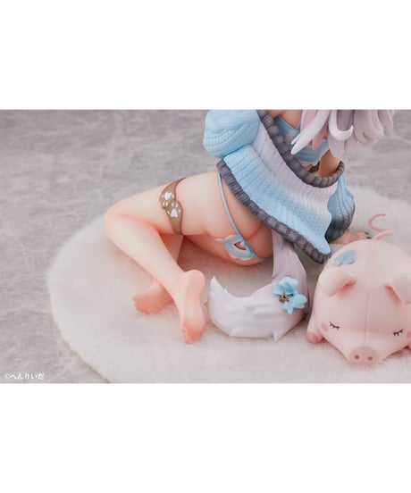 【予約】おやすみおおかみ 灰乃 illustration by へんりいだ 1/6 完成品フィギュア　[Vivify]