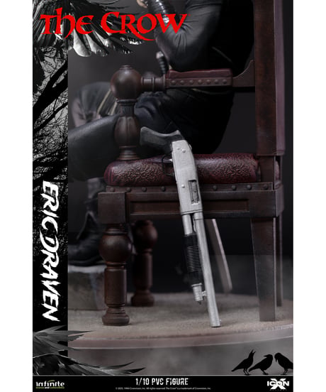 【予約】アイコンx/ クロウ 飛翔伝説: エリック・ドレイヴン 1/10 PVC スタチュー　［インフィニティスタチュー］