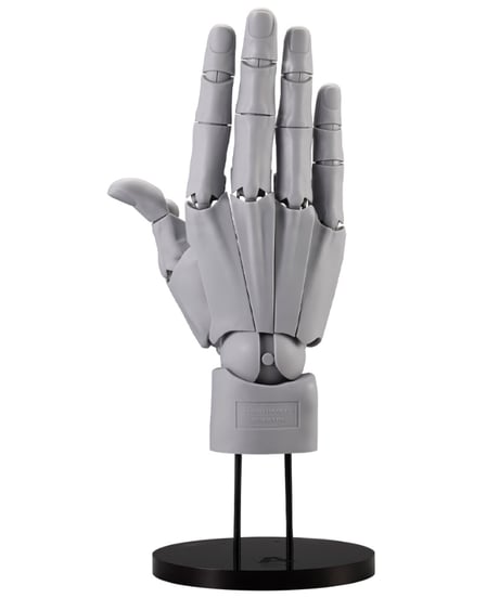 ARTIST SUPPORT ITEM ハンドモデルMEN’S/R -GRAY/ハンドモデルMEN’S/R -WHITE-　全２種　アクションフィギュア　［コトブキヤ］