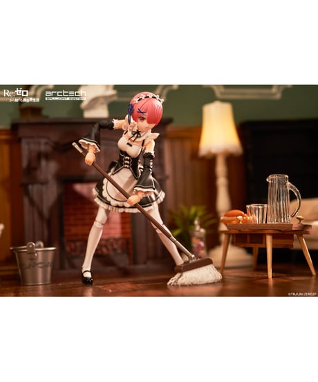 ARCTECH可動シリーズ Re:ゼロから始める異世界生活 ラム　1/8　塗装済み完成品　［APEX-TOYS］