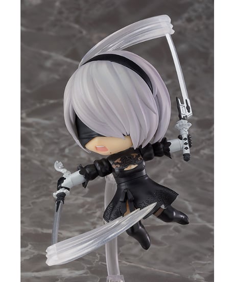 ねんどろいど NieR:Automata 2B（ヨルハ二号B型）/9S（ヨルハ九号S型）/A2（ヨルハA型二号）　全３種　塗装済み可動フィギュア　［スクウェア・エニックス］