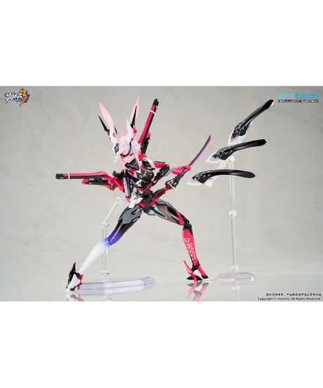 【予約】ARCTECH可動シリーズ 崩壊3rd 八重桜・夜隠ノ霞 ネオンの影Ver.　1/8スケール可動フィギュア　［APEX-TOYS］