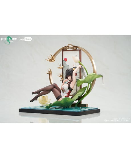 デート・ア・ライブ：精霊再臨 時崎狂三 墨色チャイナドレスVer.　PVC＆ABS製塗装済み完成品 　1/7スケールフィギュア