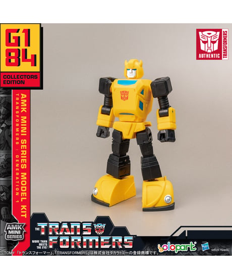 トランスフォーマー　AMK MINI 01オプティマスプライム/02 バンブルビー/03 グリムロック　全３種　塗装済み組み立てキット
