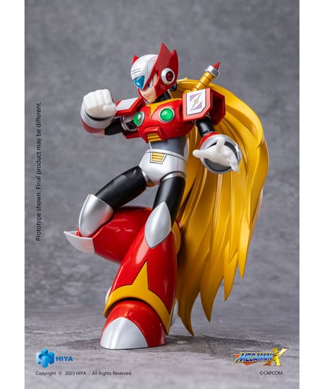 【予約】ロックマンX アクションフィギュア ゼロ　［ハイヤトイズ］
