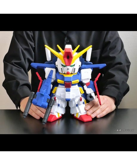 ジャンボソフビフィギュア　MSZ-01　SD　ZZガンダム　機動戦士ガンダムZZ