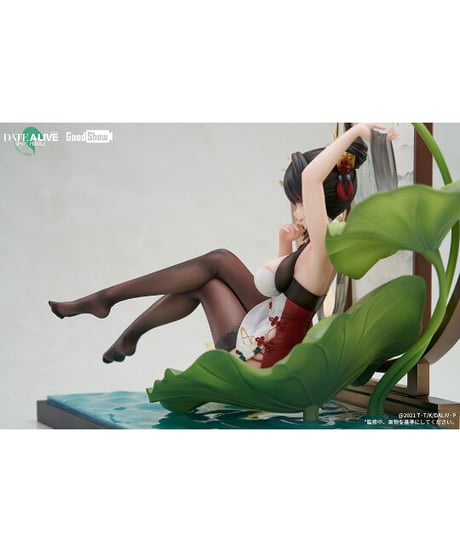デート・ア・ライブ：精霊再臨 時崎狂三 墨色チャイナドレスVer.　PVC＆ABS製塗装済み完成品 　1/7スケールフィギュア