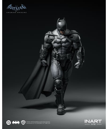 【予約】バットマン（バットマン：アーカム・ビギンズ）1/12スケール アクションフィギュア　［INART］