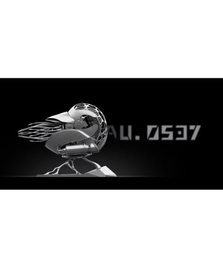【取り寄せ】【送料無料】極械海神計画-02 組み立て式 オウムガイ 原色　機械式 3Dメタルパズル　［JX極械］