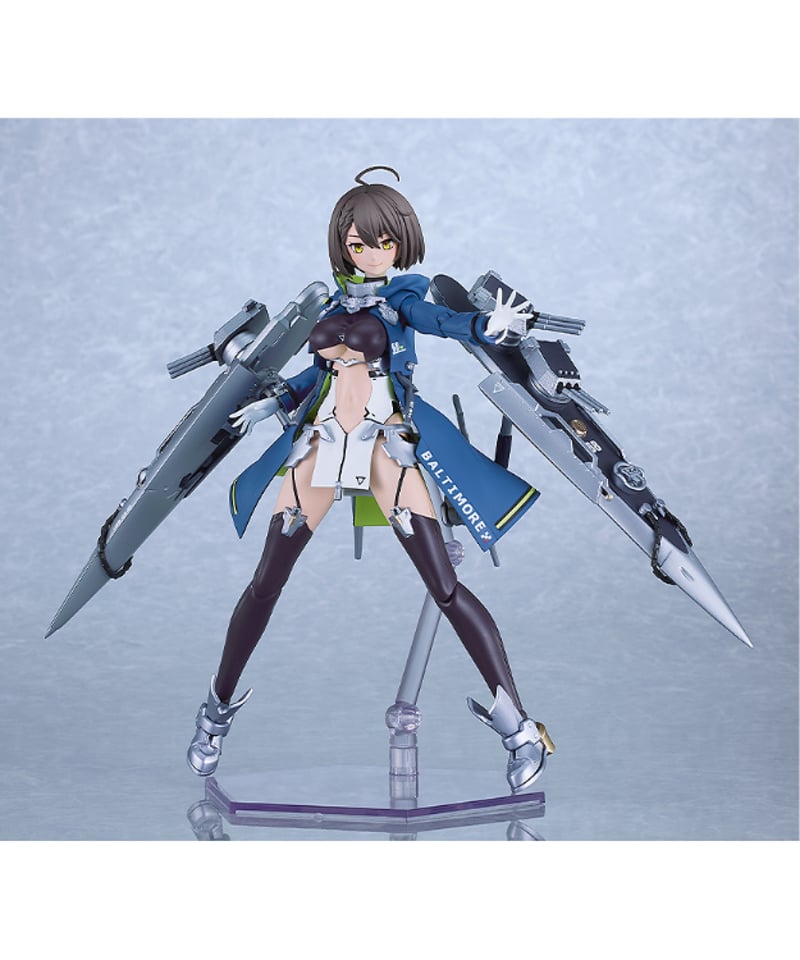 PLAMATEA ボルチモア 組み立て式プラモデル アズールレーン