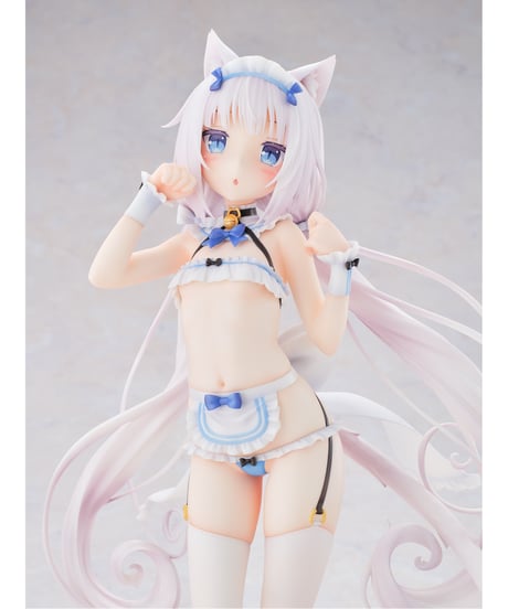 【予約】ネコぱら バニラ マイクロビキニメイド-DX Edition-　1/5.5　塗装済み完成品　［オーキッドシード］