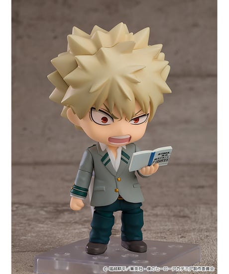 ねんどろいど 爆豪勝己 雄英制服Ver.　プラスチック製 塗装済み可動フィギュア【僕のヒーローアカデミア】