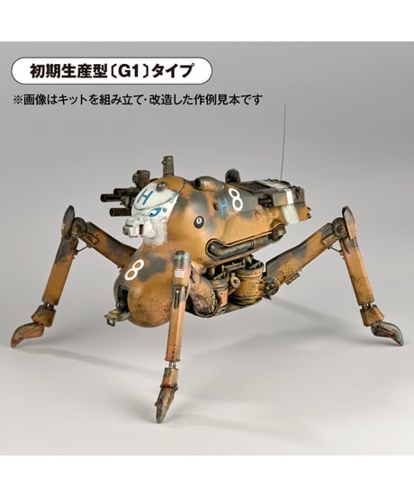 ARTPLA マシーネンクリーガー グラジエーターG1/G2＆スマイル エディ・アムゼル　1/35スケール　プラスチックモデルキット　［海洋堂］