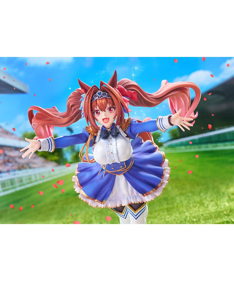 【予約】[緋色の君へ風が吹く]ダイワスカーレット　1/7スケール　塗装済み完成品　ウマ娘 プリティーダービー　［ファット・カンパニー］