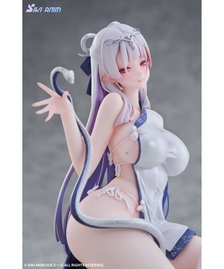 【予約】青白蛇のイロ 1/7 完成品フィギュア　［SIKI ANIM］