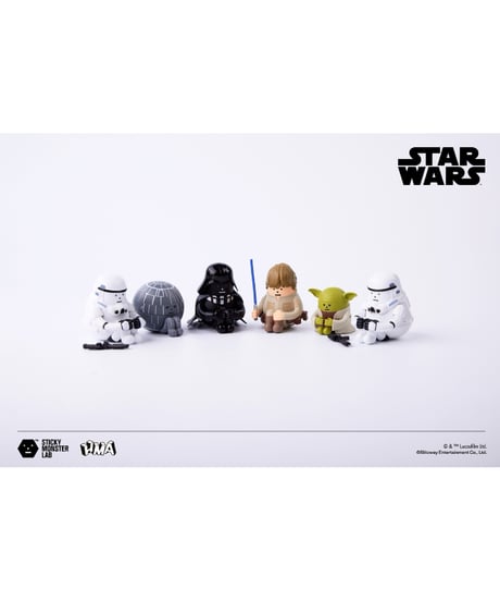 SML MINI-FIGURE BLIND BOX STAR WARS SERIES　　6個入り1BOX　［BLITZWAY］