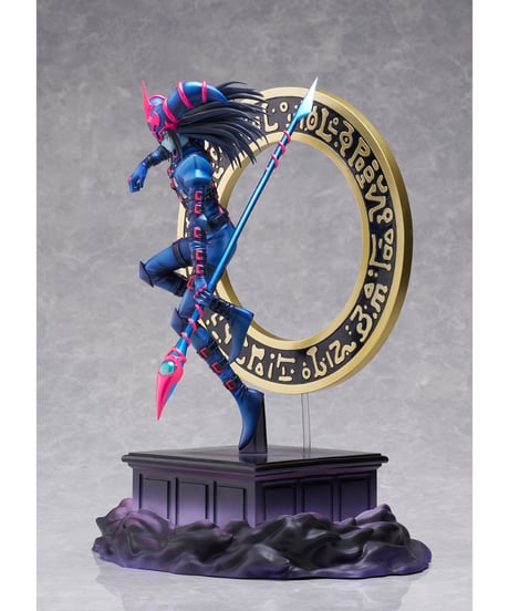 混沌の黒魔術師／遊戯王カードゲームモンスターフィギュアコレクション　1/7スケール　PVC製塗装済み完成品