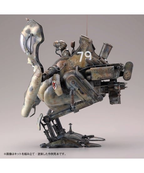 ARTPLA マシーネンクリーガー カングール（2機セット）＆整備兵　プラスチックモデルキット　［海洋堂］