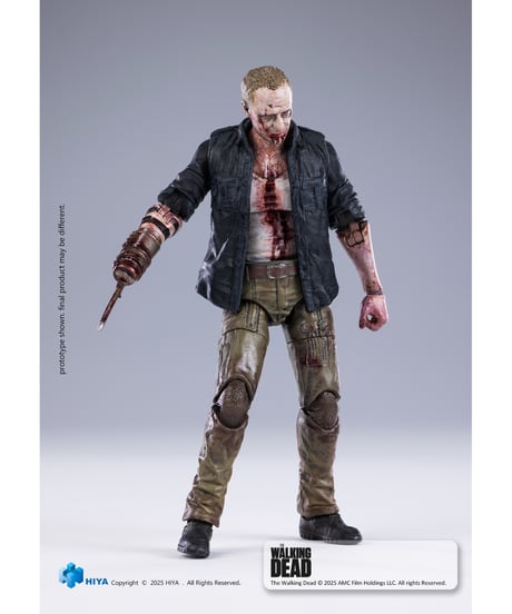 【予約】ウォーキング・デッド 1/18 アクションフィギュア メルル ウォーカー Ver.　[ハイヤトイズイ]