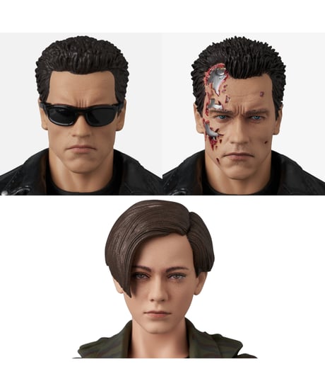 マフェックス No.280 MAFEX T-800(T2 Ver.) & John Connor　ターミネーター　［メディコムトイ］