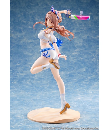 【予約】姫崎莉波 キミとセミブルーVer.　1/7スケール　塗装済み完成品フィギュア　学園アイドルマスター　[ネオンマックス]