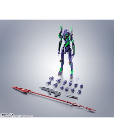 【送料無料】ROBOT魂 ＜SIDE EVA＞ エヴァンゲリオン初号機+カシウスの槍（リニューアルカラーエディション）　シン・エヴァンゲリオン劇場版:‖　［バンダイ］