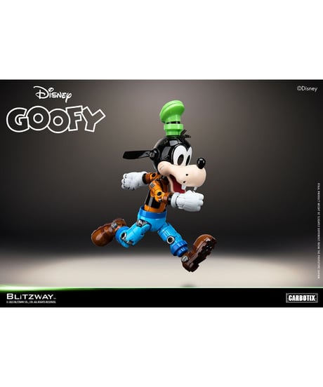 CARBOTIX グーフィー　ダイキャスト合金　可動フィギュア【Disney】