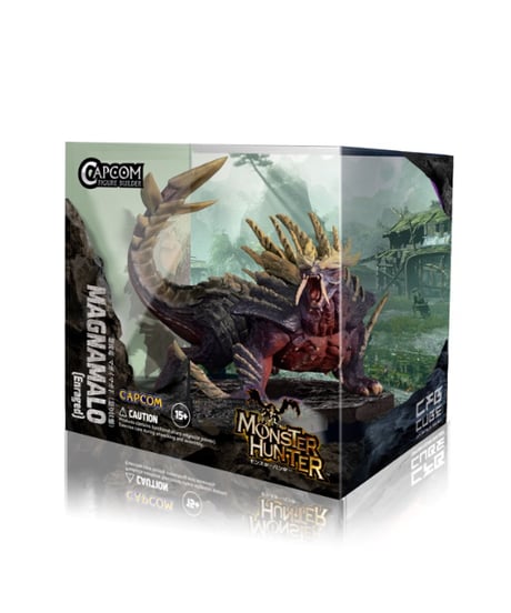 CAPCOM FIGURE BUILDER CUBE MONSTER HUNTER 4体セットボックス（ゴア・マガラ/奇しき赫耀のバルファルク/マガイマガド/タマミツネ）