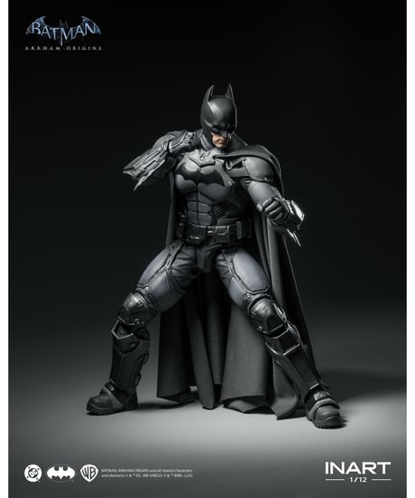【予約】バットマン（バットマン：アーカム・ビギンズ）1/12スケール アクションフィギュア　［INART］