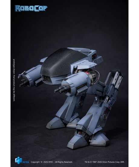 【予約】ロボコップ 1/12 アクションフィギュア ED-209　［ハイヤトイズ］