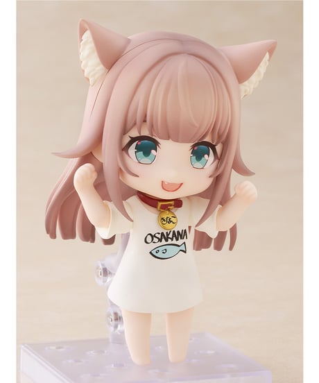【予約】ねんどろいど きなこ　塗装済み可動フィギュア　うちのねこが女の子でかわいい　［ゴールデンヘッドプラス］