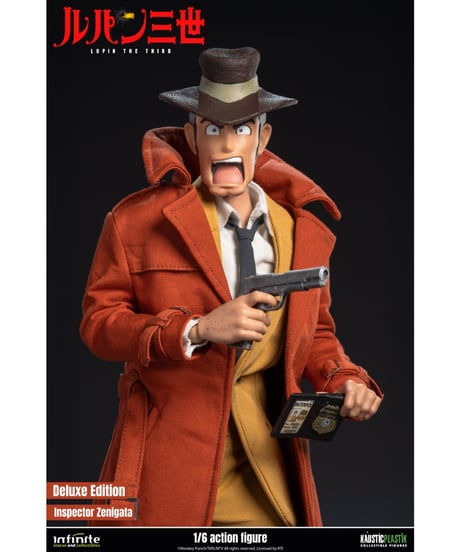 【予約】ルパン三世 PART4/ 銭形警部 銭形幸一 1/6 アクションフィギュア DXエディション　［インフィニティスタチュー］