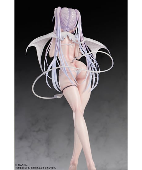 【予約】無人ちゃん。「白い悪魔ちゃん。」 1/4スケール塗装済み完成品フィギュア　［B´full FOTS JAPAN］