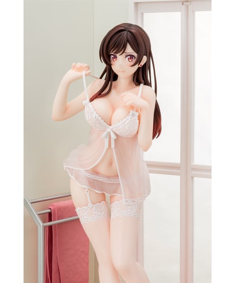 彼女、お借りします 水原千鶴シースルーランジェリー エンジェルホワイト