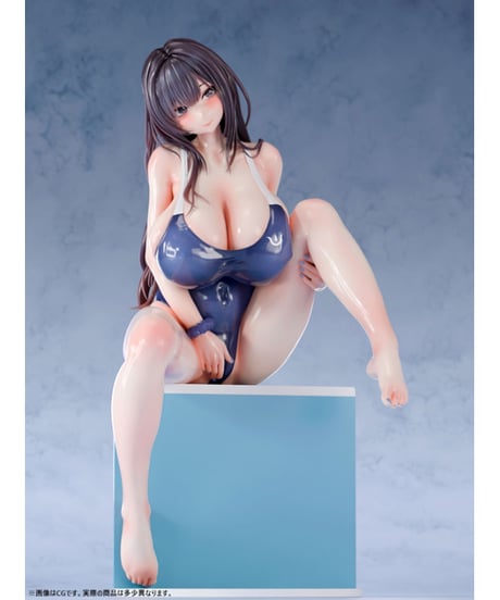 【予約】巨乳人妻と秘密の水泳教室 ノワール 1/6スケール　塗装済み完成品フィギュア　［B´full FOTS JAPAN］
