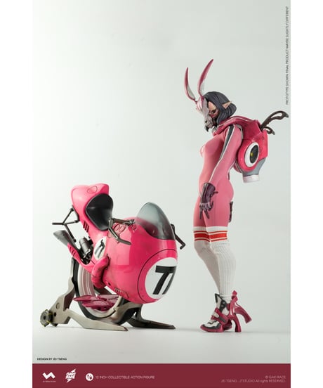 【予約】GAKIRACE 「YUMI」　Standard version　1/6　塗装済み完成品アクションフィギュア　［JTSTUDIO］