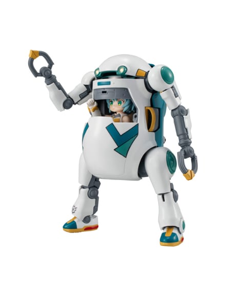 デスクトップアーミー×メカトロウィーゴ しるふぃーⅡ　彩色済可動フィギュア