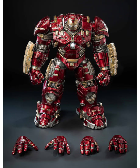 【予約】DLX アイアンマン・マーク44“ハルクバスター”（バトルダメージ）　1/12スケール　塗装済み可動フィギュア　[threezero]