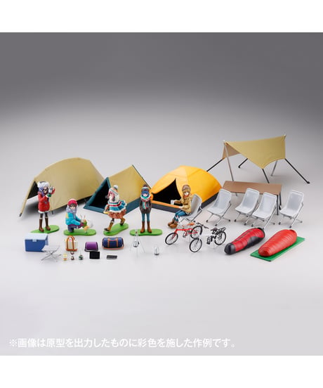 ARTPLA ゆるキャン△　キャンプセット　プラスチックモデルキット