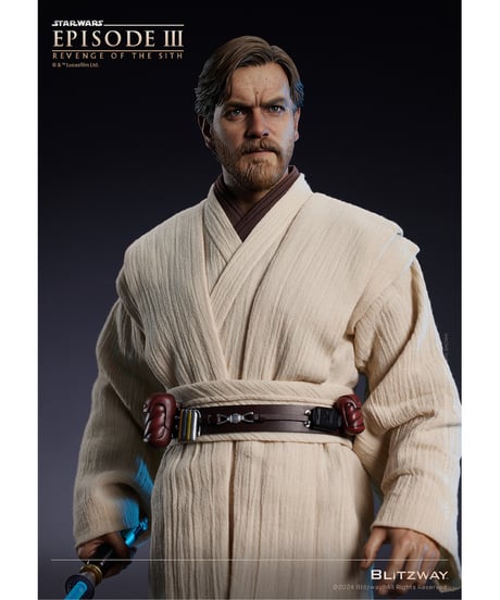オビ＝ワン・ケノービ　1/4スケール アクション・スタチュー　スター・ウォーズ　［ブリッツウェイ］